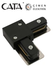 CT 9743 PVC Monofaze Ray L Dönüş Aparatı Siyah - 1