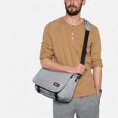 Eastpak JR Black Denim Omuz Çantası Sunday Grey EK077363 - 5