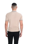 Cengiz İnler Yarım Fermuarlı Desenli Merserize Erkek Triko T-shirt - 11