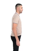 Cengiz İnler Yarım Fermuarlı Desenli Merserize Erkek Triko T-shirt - 12