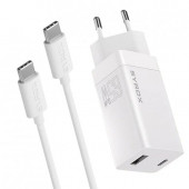 Syrox GAN65T SuperFast 65W USB 3.0 + PD GaN Type-C to Type-C Kablolu Şarj Aleti 65W Süper Hızlı Şarj Adaptörü - 6