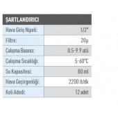 Osaka OPT-3042 Frl Havalı Şartlandırıcı 1/2'' - 2