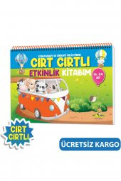 Yükselen Zeka Konuşma Ve Dikkati Geliştiren 16-24 Ay Cırt Cırtlı Etkinlik Kitabım - 1