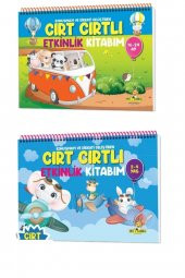 Yükselen Zeka 16-24 Ay 2-4 Yaş Cırt Cırtlı Etkinlik Kitabı - 1