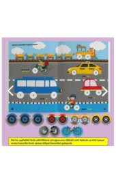 Ilk Sticker Kitabım 2-4 Yaş Yapıştır-çiz-boya -taşıtlar-hayvanlar-yiyecekler-3 Kitap - 5