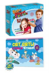 Konuşmayı Ve Dikkati Geliştiren Cırt Cırtlı Etkinlik Kitabım & Zeka Ve Dikkat Geliştirme Seti 2-4yaş - 1