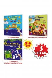 Mucit Karınca 1. Seri (2-4 Yaş) Yaz-sil Kitaplar - Evde Etkinlik Seti - 1