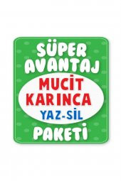 Mucit Karınca Yaz-sil Kitaplar Süper Avantaj Paketi- 6 Kitap - 4