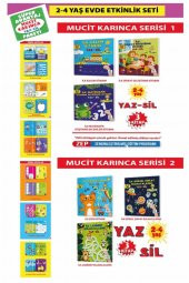 Mucit Karınca Yaz-sil Kitaplar Süper Avantaj Paketi- 6 Kitap - 1