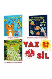 Evde Etkinlik Seti 2 – Mucit Karınca Serisi Yaz-sil Kitaplar  Çocuk Etkinlik Kitabı - 1