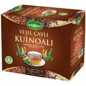 Mindivan Yeşil Çaylı Kuinoalı Karışık Bitki Çayı 30 Poşet - 1