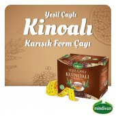 Mindivan Yeşil Çaylı Kuinoalı Karışık Bitki Çayı 30 Poşet - 2