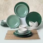 Keramika Green Mix Yemek Takımı 18 Parça 6 Kişilik 031-303-308 - 4