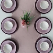 Keramika Purple Mix Yemek Takımı 18 Parça 6 Kişilik 031-451-498 - 5