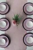 Keramika Purple Mix Yemek Takımı 18 Parça 6 Kişilik 031-451-498 thumbnail 5