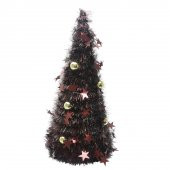 T.Concept Yılbaşı Masa Süsü Yeni Yıl Yapay Noel Ağacı Yeşil Kırmızı - 1