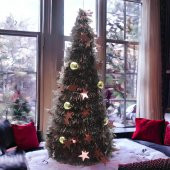 T.Concept Yılbaşı Masa Süsü Yeni Yıl Yapay Noel Ağacı Yeşil Kırmızı - 3