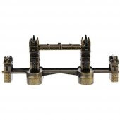 Vintage Metal İngiltere London Tower Bridge Biblo Antik Bronz 20 cm thumbnail 3