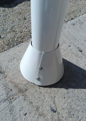 Adelinspor Basketbol Tek Direk Pota Alt Koruma Kapağı Metal 10 adet - 1