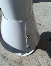 Adelinspor Basketbol Tek Direk Pota Alt Koruma Kapağı Metal 5 adet - 6