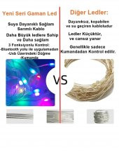 10 Metre Rgb Led Sese ve Müziğe Duyarlı Bluetooth Özellikli Tak Çalıştır Set - 3