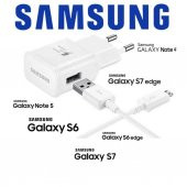 Samsung S6 S7 Edge Note 4 Note 5 Hızlı Şarj Cihazı Şarj Aleti - 1
