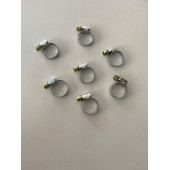 Forsage Vidalı Metal Hortum Kelepçe 16-27MM  ( 100 Adet) - 1