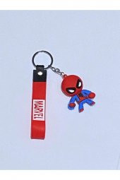 Kuyruk Sallantılı Spiderman Anahtarlık Tatlı Hediyelik 2 Adet - 1