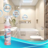 OxfoPro Foam Banyo, Armatürler ve Banyo İçin Hafif Asidik Kireç Çözücü Temizleme Köpüğü 3lü Ekonomik Set - 2