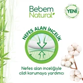 Bebem Natural Bebek Bezi 2 Beden Mini Avantajlı Paket 168 Adet - 4