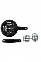 Bisiklet 3 Lü Aynakol - Alüminyum Pedal Takımı (42diş) - 1
