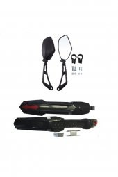 Bisiklet Çamurluk Seti & Kelepçeli Ayna Takım - 1