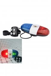 Bisiklet Polis Siren Korna 4 Sesli Işıklı - 1