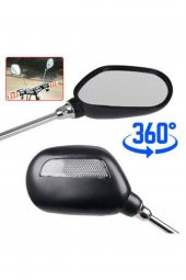 Bisiklet Ayna Kelepçeli Krom Ayaklı Reflektörlü Jy 102 Takım (sağ Sol) - 4