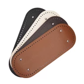 Oval Suni Deri Çanta Tabanı 31,5 x 12 CM thumbnail 1