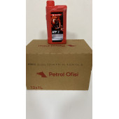 Petrol Ofisi ATF2 Otomatik Şanzıman ve Direksiyon Yağı 1 lt x 12 adet (koli) - 1