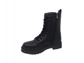 Polact 23002 Unisex Siyah Bağcıklı Fermuarlı Postal Bot - 3