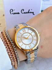 PR.08.KD.2007 Çelik Kordon Kadın Kol Saati 30 Mt Su Geçirmez thumbnail 1