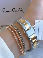 PR.08.KD.2007 Çelik Kordon Kadın Kol Saati 30 Mt Su Geçirmez thumbnail 3