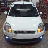 Ford Fiesta 2002-2008 Uyumlu Üniversal Astra H lip Esnek Ön Lip 2 Parça Tampon Altı Dil Karlık Ön Ek - 2
