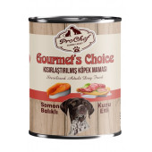 Prochef 24 Adet Gourmet's Choice Kısırlaştırılmış Köpek Maması ( 415 Gr Somon & Kuzu Etli Konserve Yaş Mama ) - 1