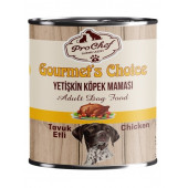 Prochef 24 Adet Gourmet's Choice Yetişkin Köpek Maması ( 415 Gr Tavuk Etli Konserve Yaş Mama ) - 3