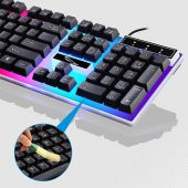 Ally G21b Led Işıklı Oyuncu Klavye Mouse Seti - 4