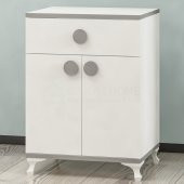Garaj Home Yıldız Kapaklı Komodin- Gri - 5