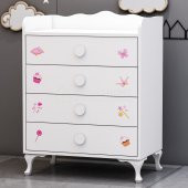 Garaj Home Şifonyer Prenses 4 Çekmeceli - 1