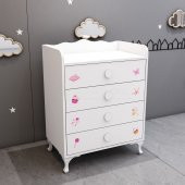 Garaj Home Şifonyer Prenses 4 Çekmeceli - 4