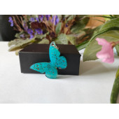 Epoksi Kolye Kır Kelebek Figürlü Özel Günlerde Hediyelik Kutusu Ve Özel Tasarımı İle Epoksi Kolye - 2