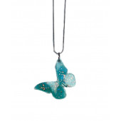 Epoksi Kolye Kır Kelebek Figürlü Özel Günlerde Hediyelik Kutusu Ve Özel Tasarımı İle Epoksi Kolye - 4