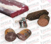 Karaca  Osmanlı Sucuk 250 Gr Sıfır Çemensiz Pastırma 250 Gr Blok Dana Kavurma 250 Gr - 1