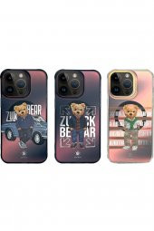 ZuckBear iPhone 15 Pro California Cool Magsafe 3D Baskılı Kılıf Kapak - 4